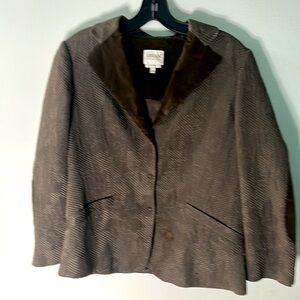 Armani Collezioni Collection Brown Blazer/Jacket  Size 8
